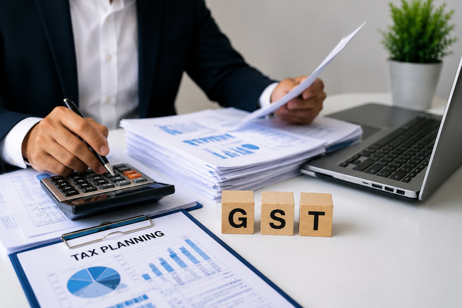 Tax planning and GST documentation at Koul Chandan & Co.